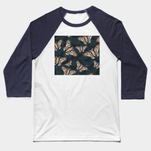 Many Moths Baseball T-Shirt